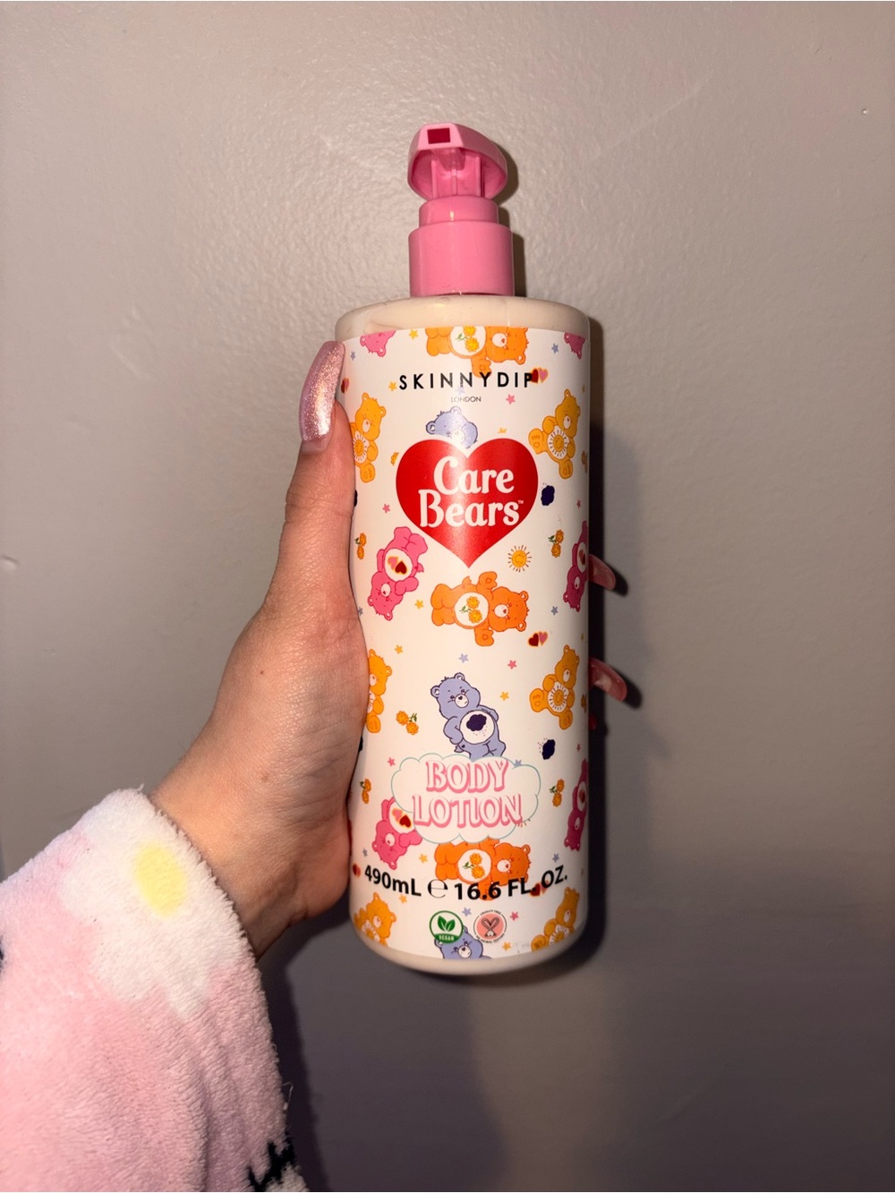 Care Bears Pink & Orange Bottle Body Lotion